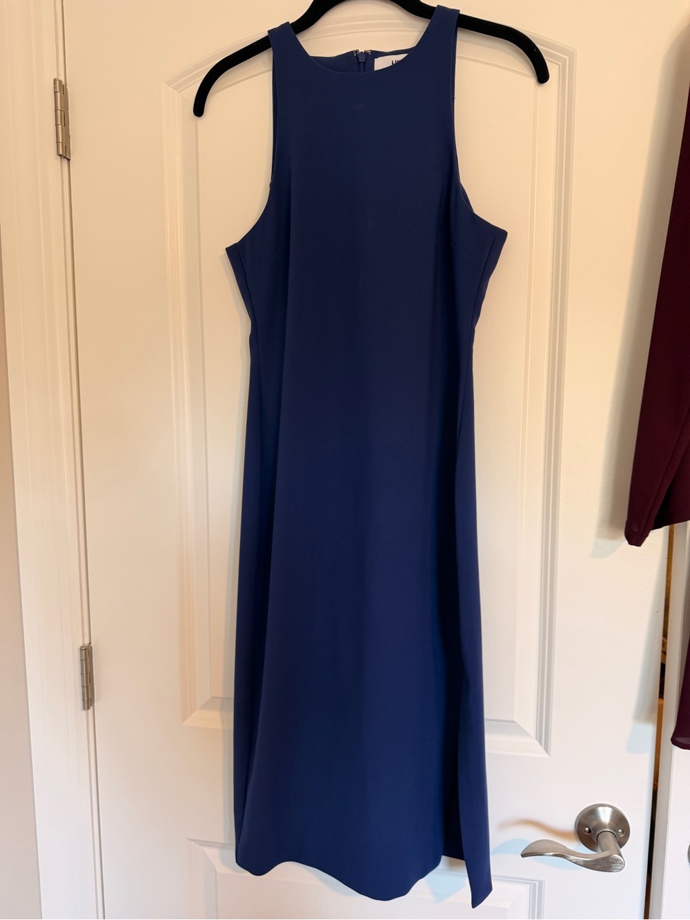 Likely Royal Blue Sleeveless A-Line Dress